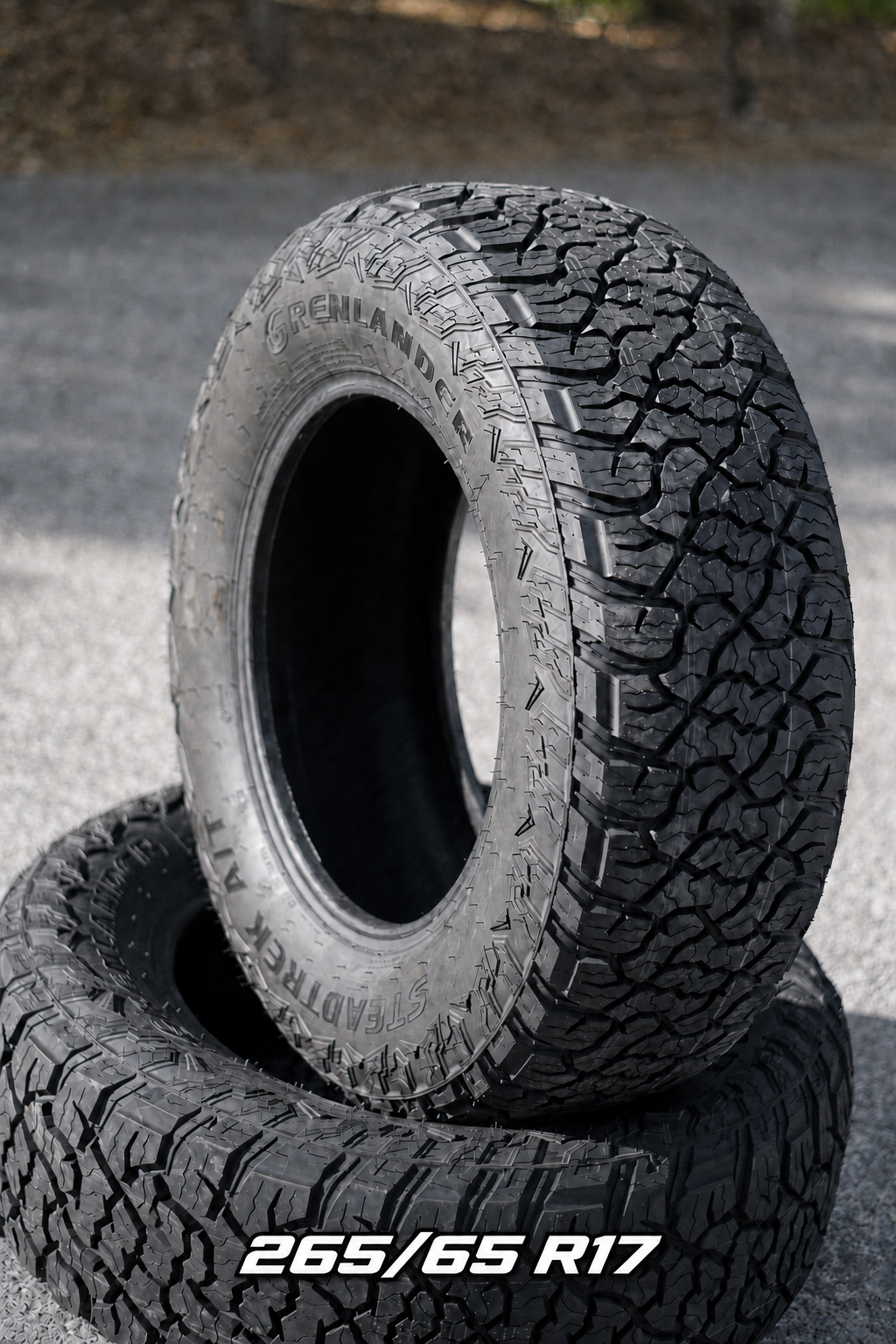 265/65R17 all-terrain tyres